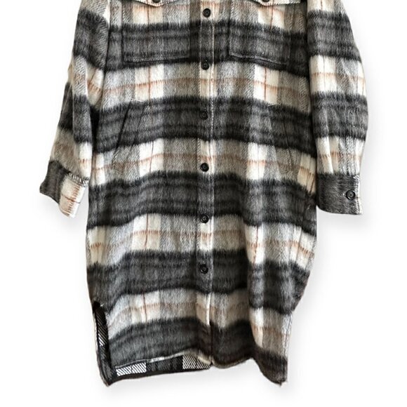 Reformation Ainslie Jacket/Coat in Plaid, Size M, New with Tags - Picture 6 of 16